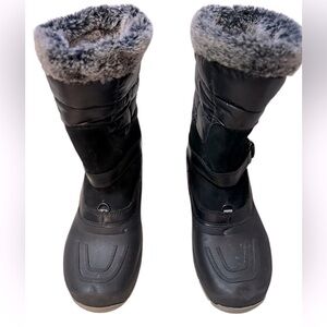 The North Face Women’s Winter Snow Boots Waterproof Black TNF Winter Grip Size 9